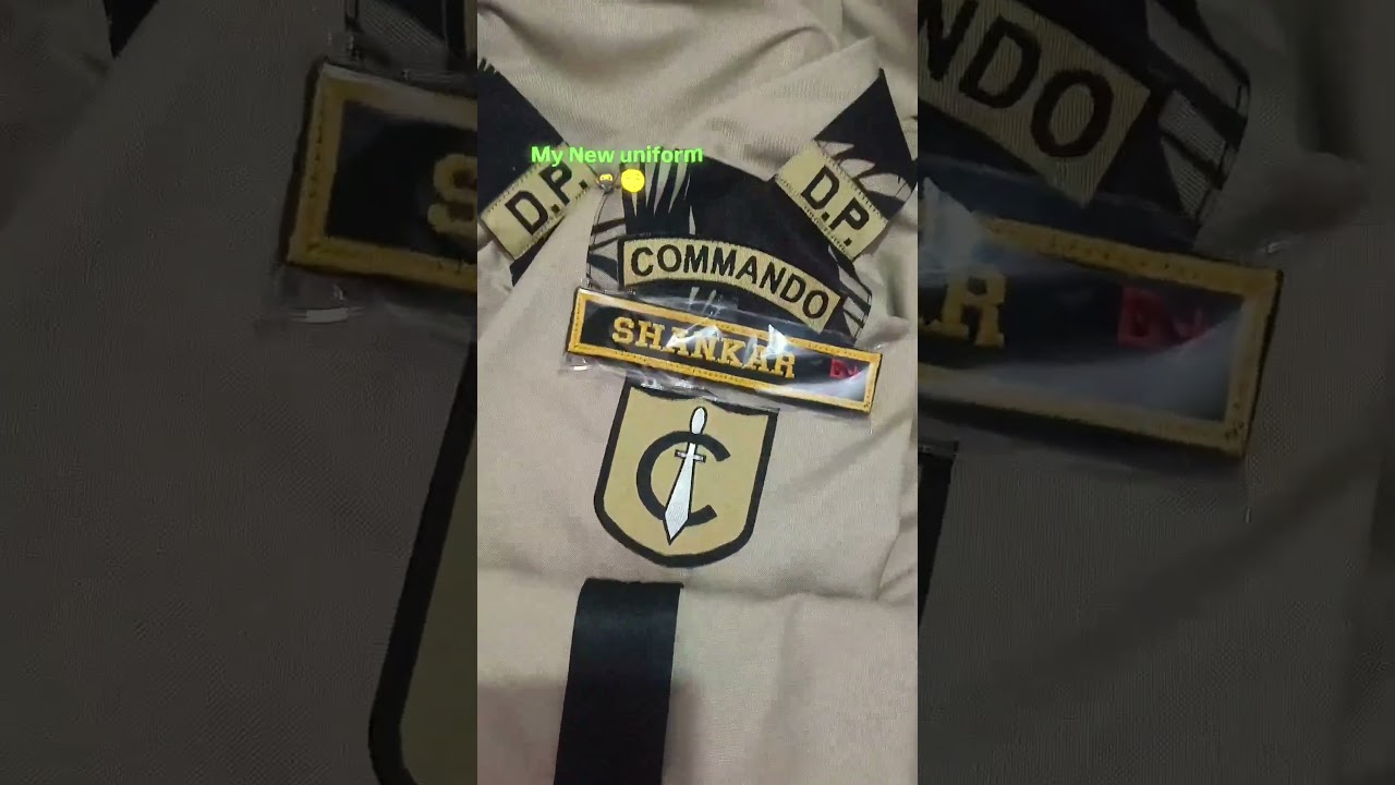 Delhi Police commando VARDI 🥷😎