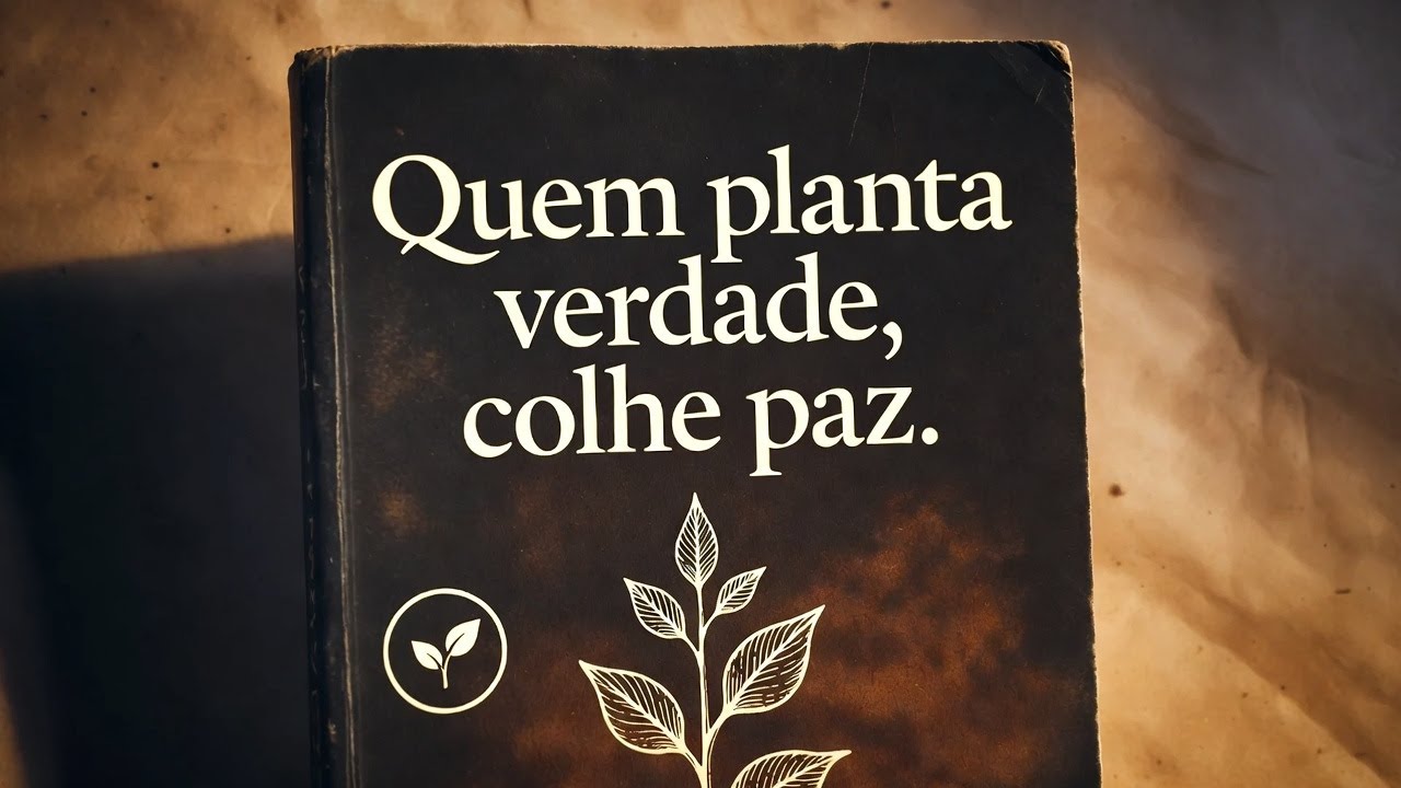 Quem planta verdade, colhe paz       #contos #casos #historias #alma #coração #vida