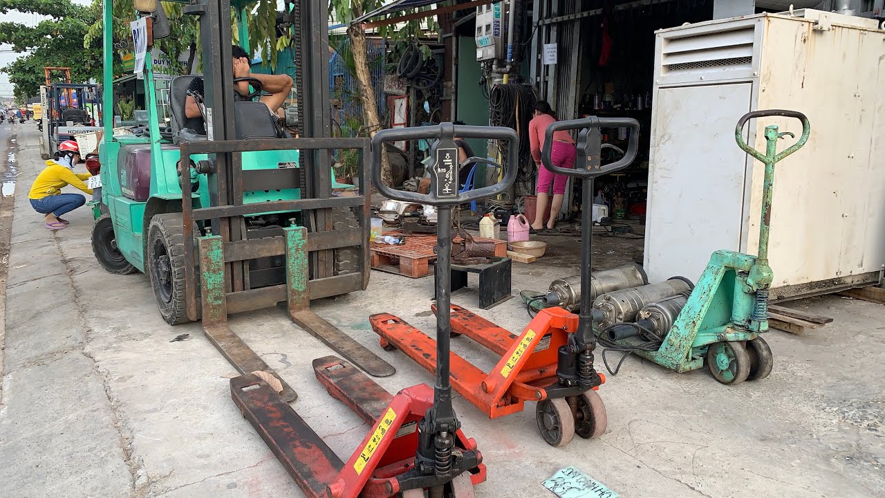 (Đã Bán)Xe Nâng Tay Hàng Nội Địa Nhật LH 0908875468
