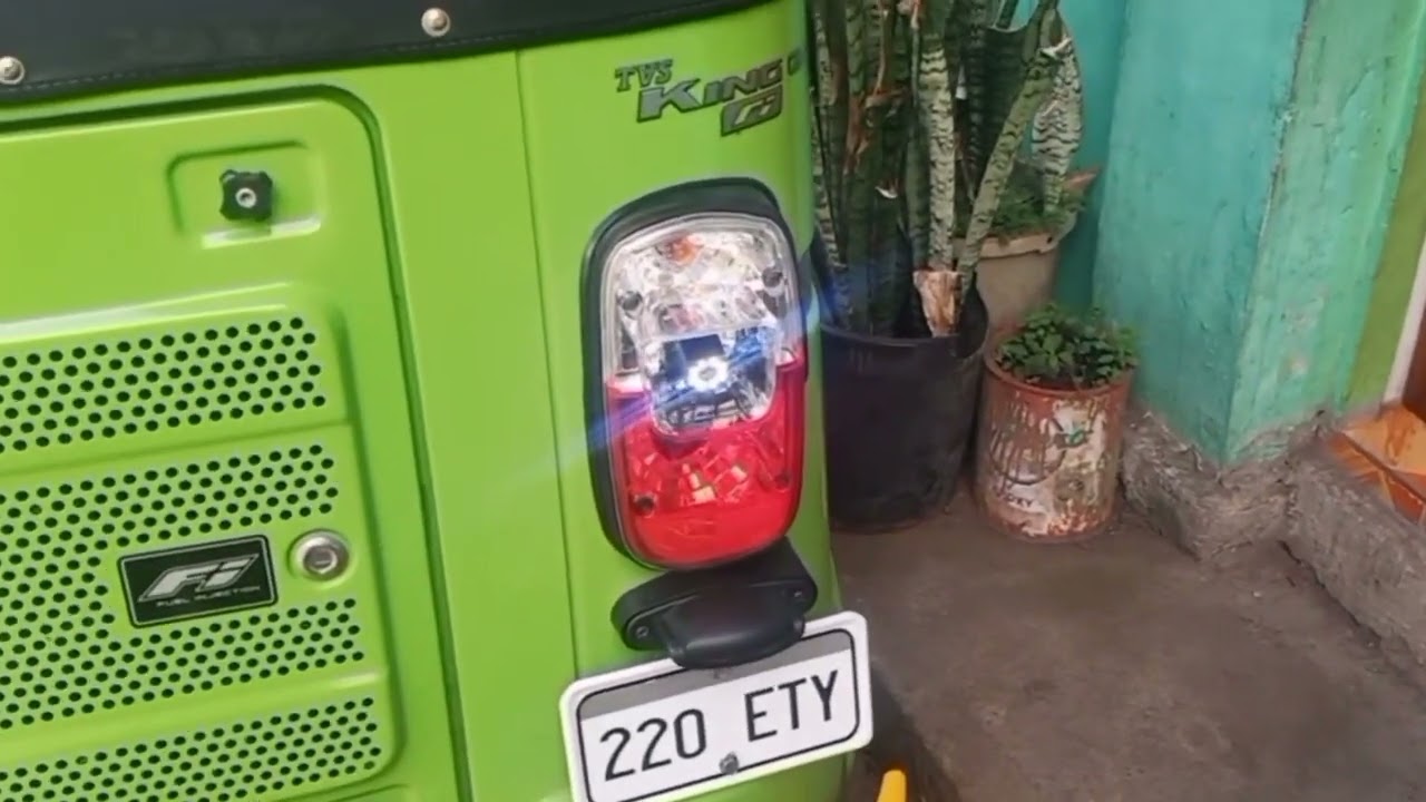 Installation of Rear Camera & 3rd Break Light on my Tuk-Tuk