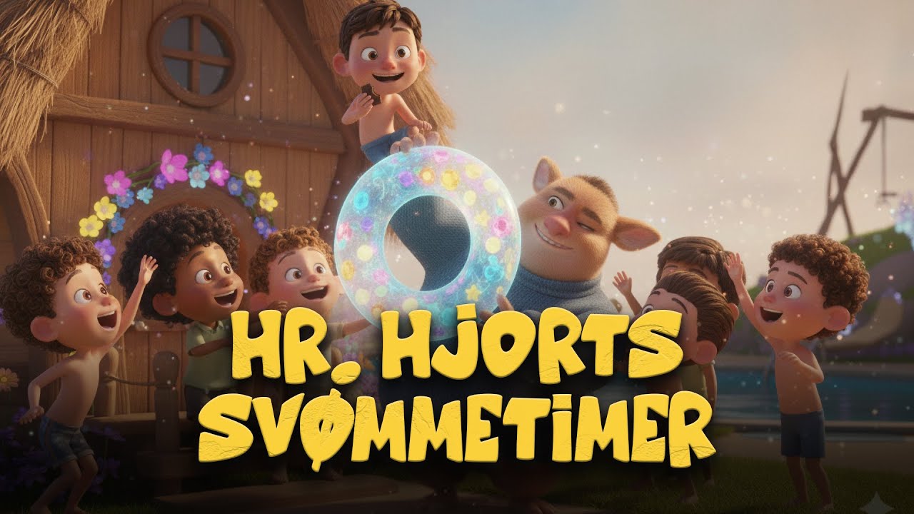 Hr. Hjorts svømmetimer | En hyggelig godnathistorie for børn