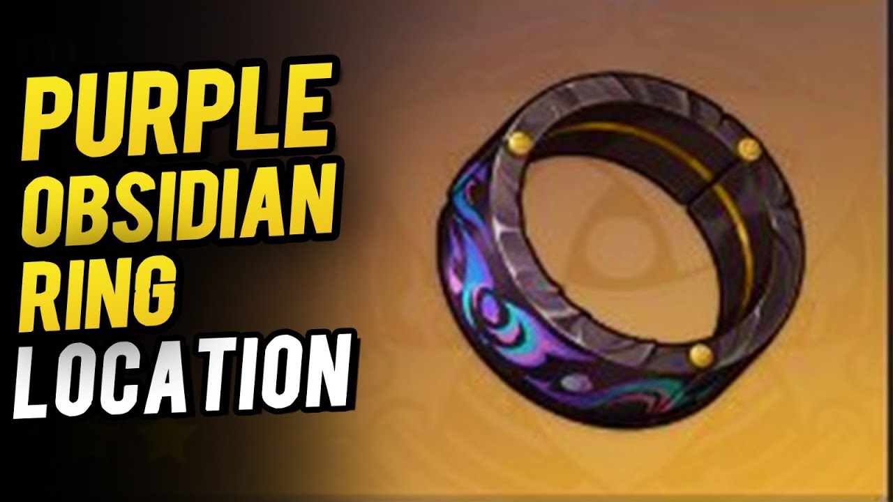 All Purple Obsidian Ring Location (Masters of the Night-Wind Chest) | Genshin Impact 5.2