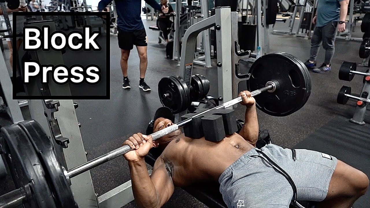 HOW TO BLOCK PRESS