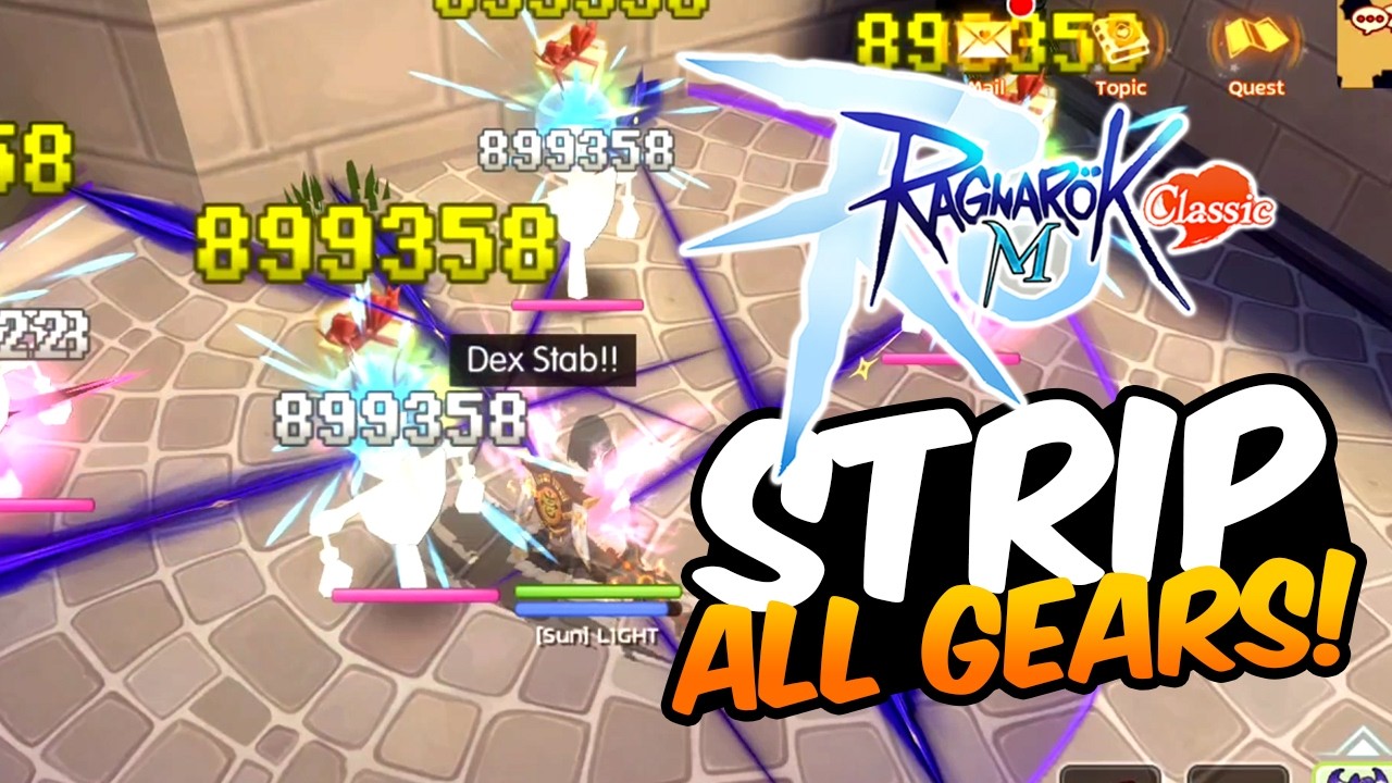 Демонстрация третьего мастер-навыка Shadow Chaser! - Ragnarok M Classic
