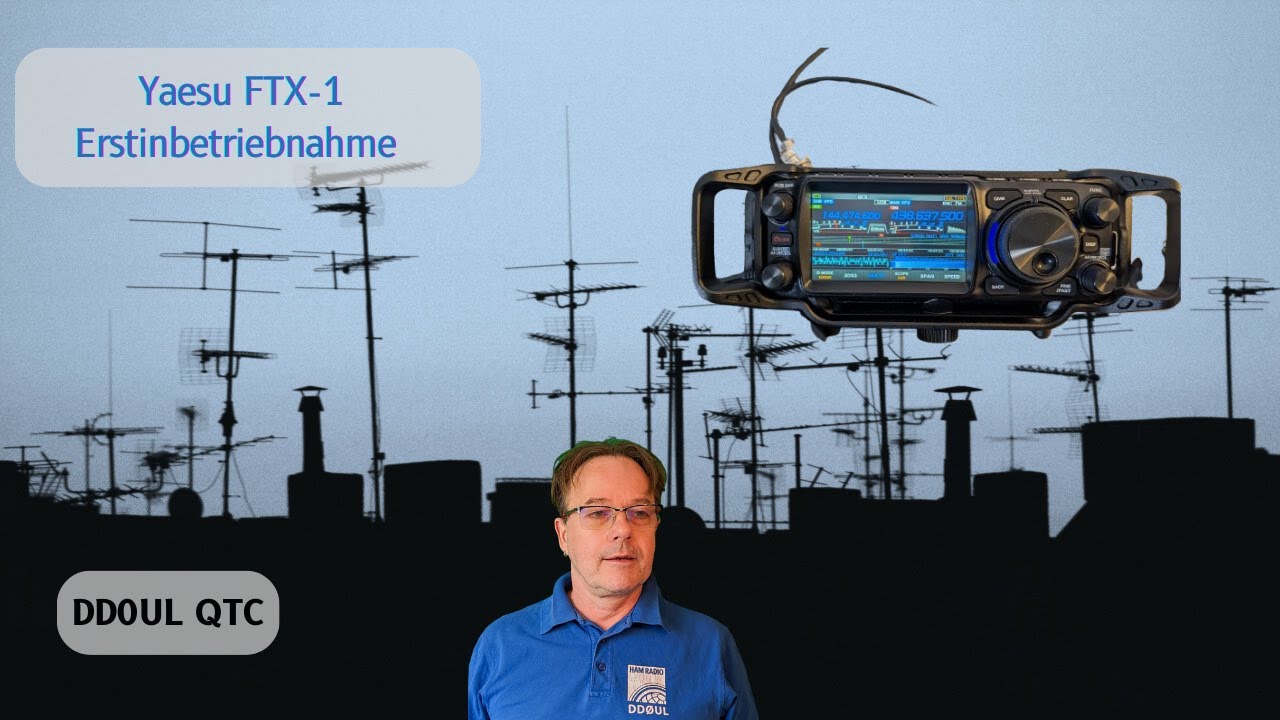 Yaesu FTX-1: Erstinbetriebnahme #MAIN #SUB #MODE #BAND