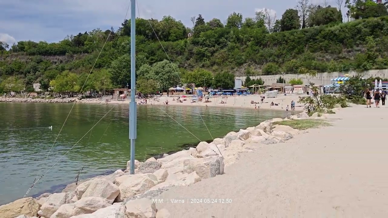 Geldik gördük Musa ile gezdik.Varna see Side deniz kenarı