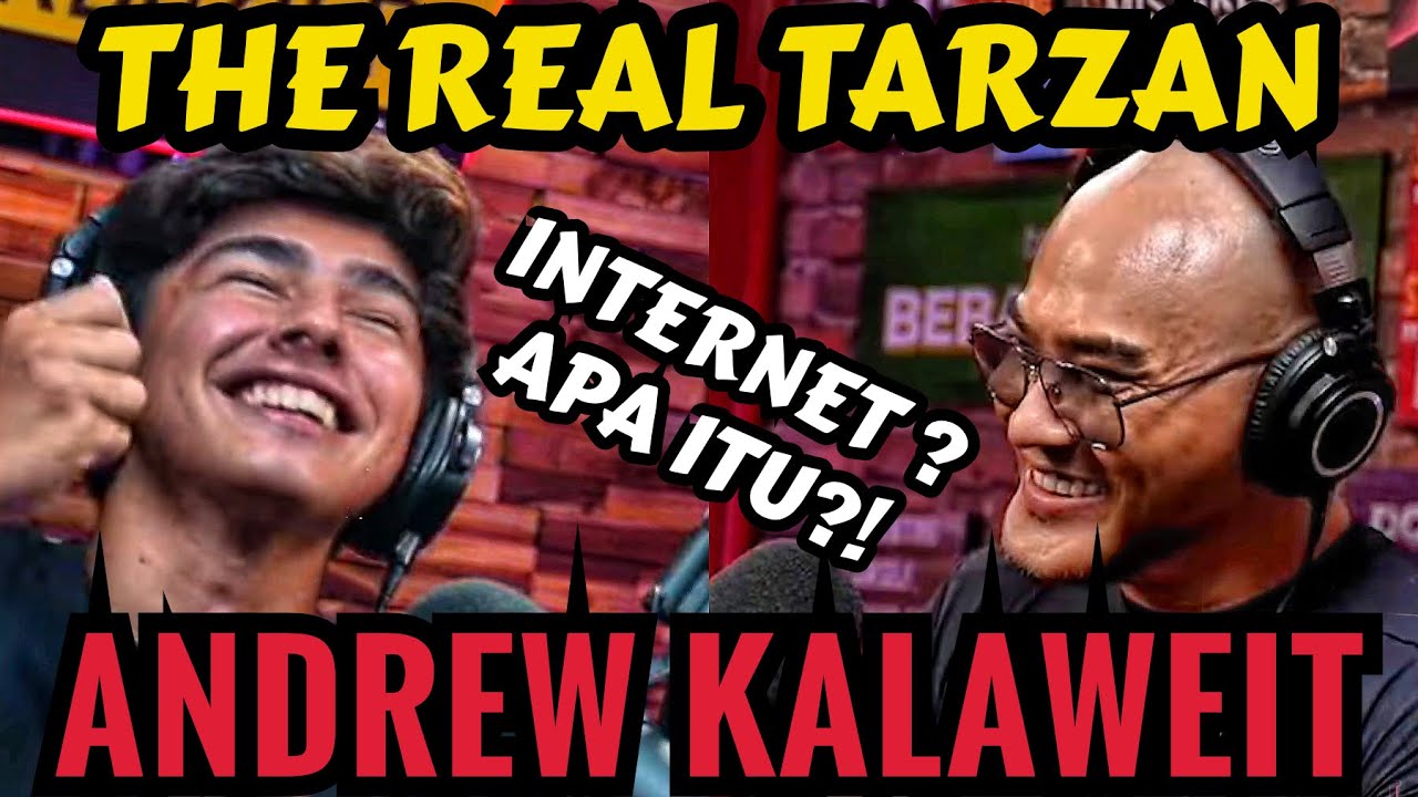 ILMU NYA EDAN! GUE YG PODCAST, GUE YG STRESS KALI INI‼️- ANDREW KALAWEIT -Deddy Corbuzier Podcast