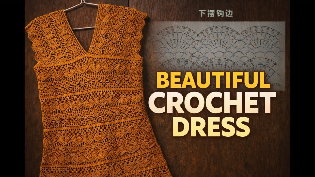 CrochetMom Live | Beautiful crochet dress | Crochet with me #crochet #crochetdress #crochettutorial