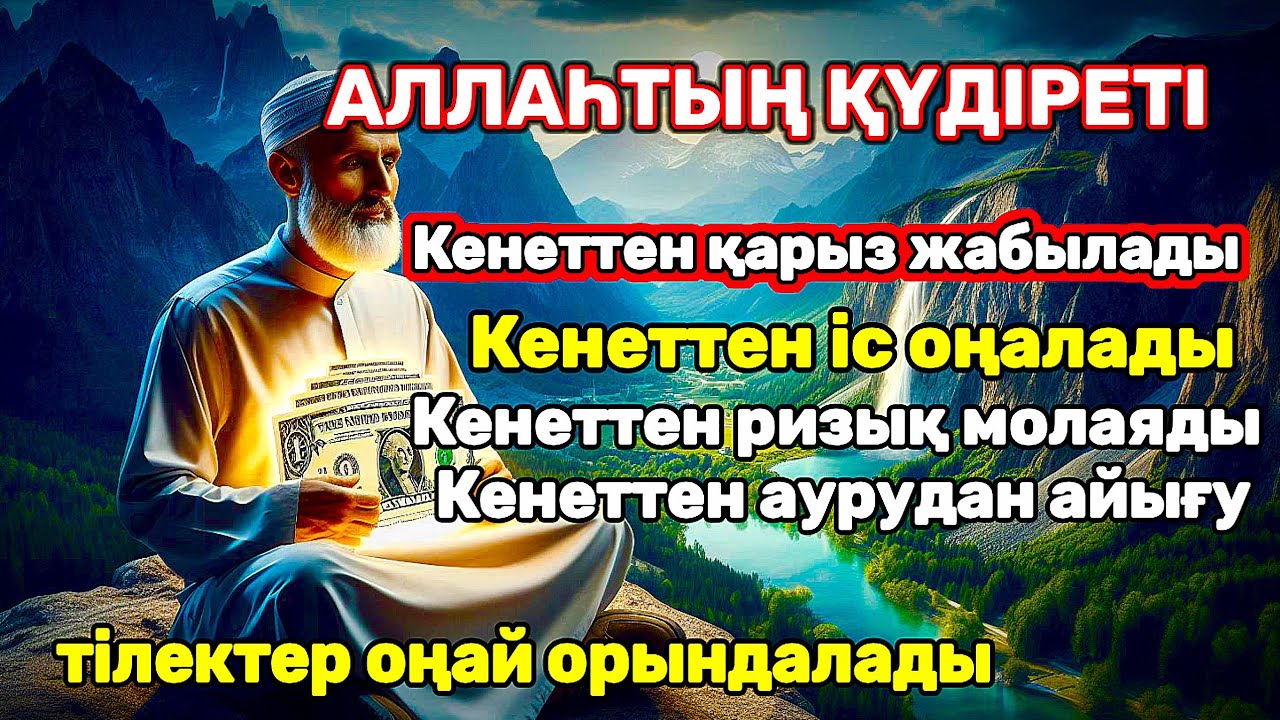 Бұл дұғаны қос!Дәрежең көкке көтеріледі Ризық тоқтамай ағады! Ісің оңға басады сәттілік жарылысындай