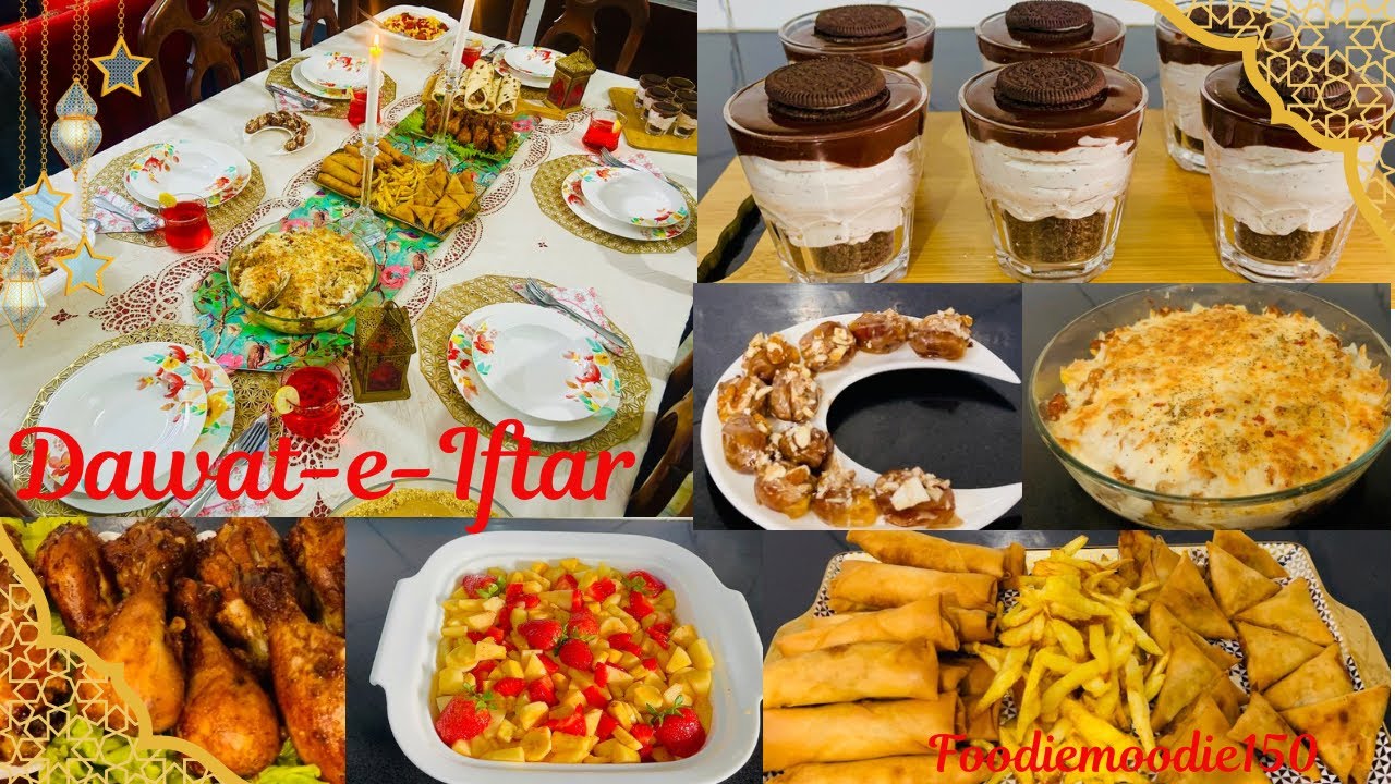 Dawat-e-Iftar complete menu with tips & ideas / Iftar feast with my family