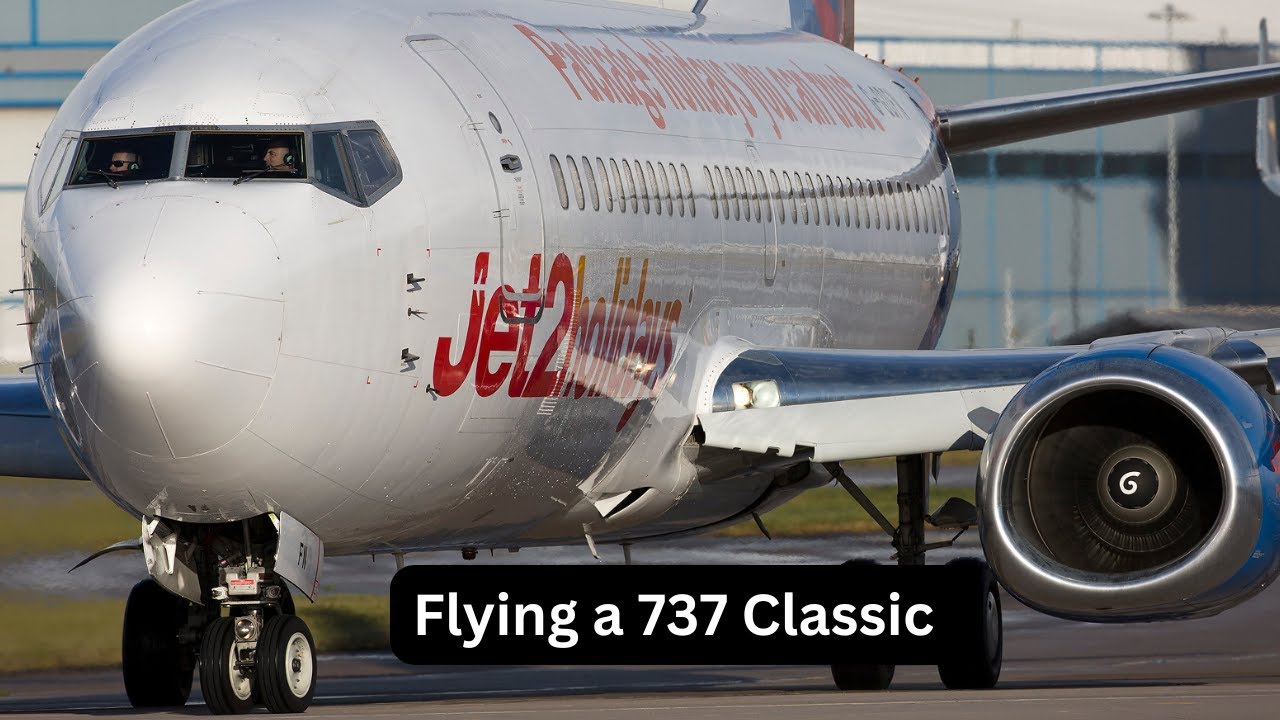 ✈Trip report | Jet2 B737-300  | Flying on a classic  | Leeds Bradford  - Faro  ✈