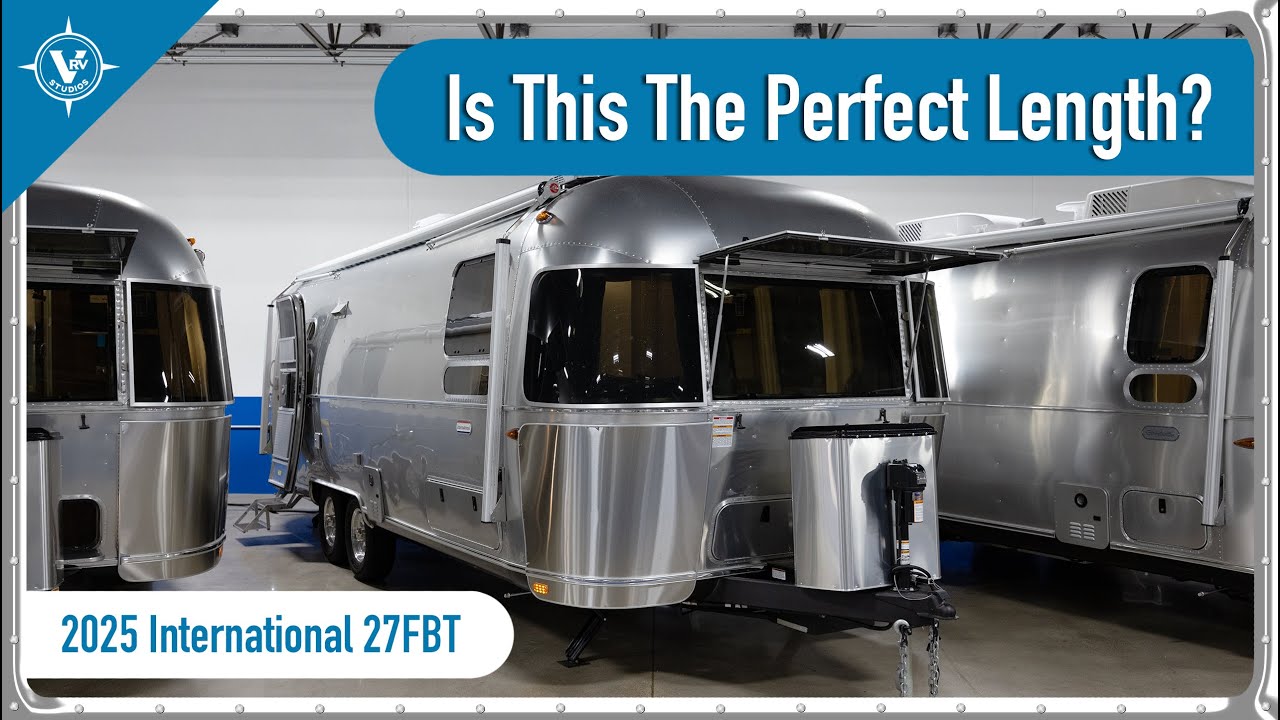 Не слишком большой, не слишком маленький! | 2025 Airstream International 27FB Twin
