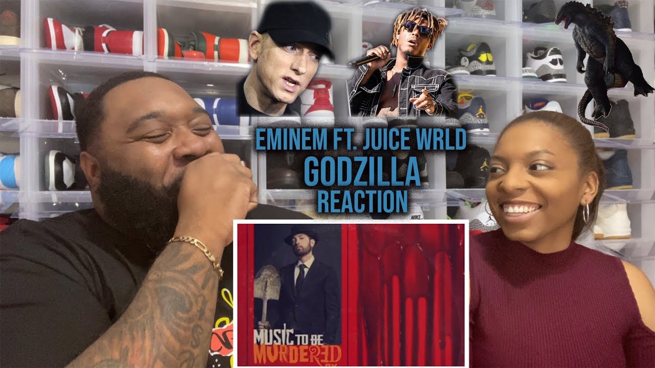 WIFE REACTS to Eminem - Godzilla ft. Juice Wrld | SLIM SHADY IS BACK!!