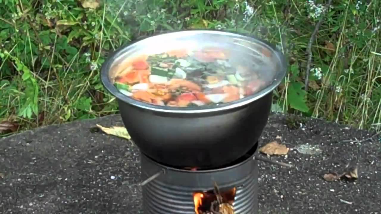 Hobo Stove Vegetable Soup