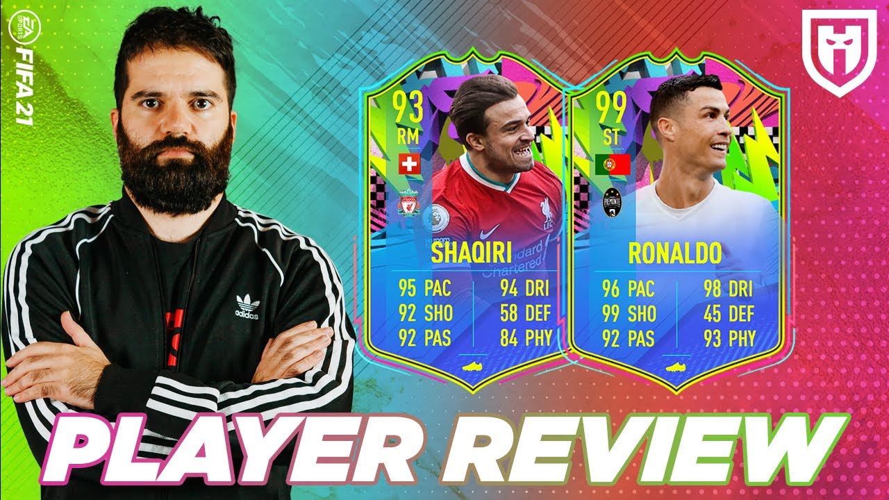 RONALDO 99 E SHAQIRI 93 /// È L' ATTACCANTE PIÙ FORTE DEL GIOCO? /// FIFA 21 PLAYERS REVIEW