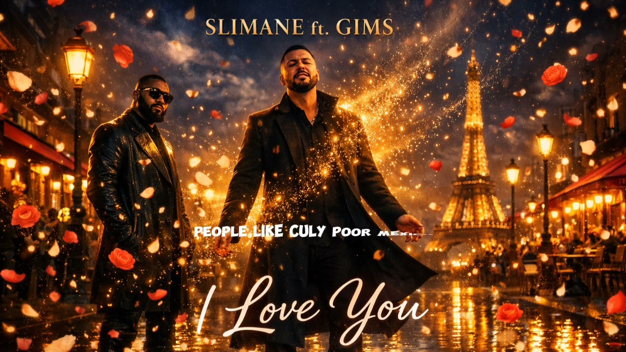 Slimane ft Gims - I love you (2026 official Al lyrics video) 