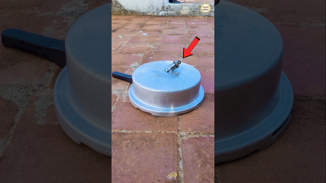 How to fix a damaged Cooker Whistle? #Cooker #Whistle #Replace