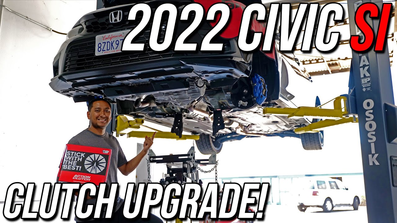 Stock Clutch Can’t Handle More Power |  @actionclutch R&D | Ososik e-Shop Install | 2022 Civic Si
