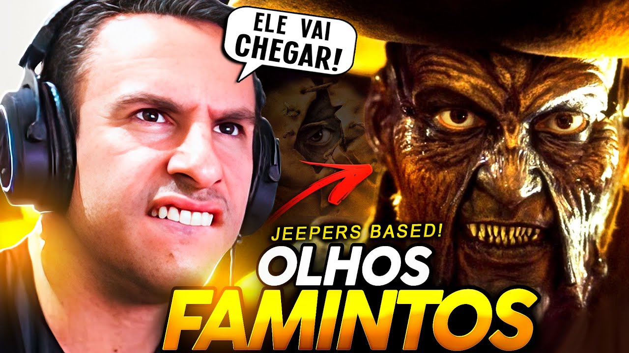SUPER XANDÃO ASSISTINDO OLHOS FAMINTOS | JEEPERS CREEPERS VAI SE ALIMENTAR