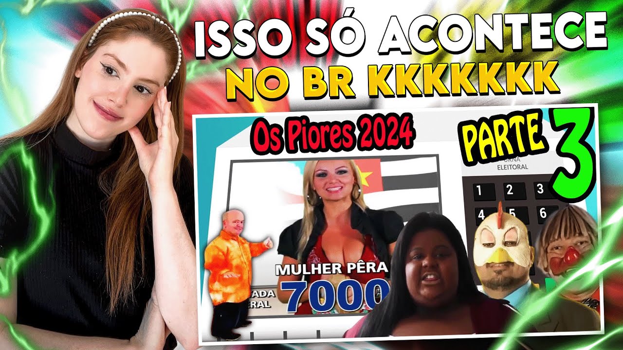 REACT: 🔴 Os mais Bizarros e Engraçados Candidatos do Brasil PARTE 3 | cortes da carolbalds