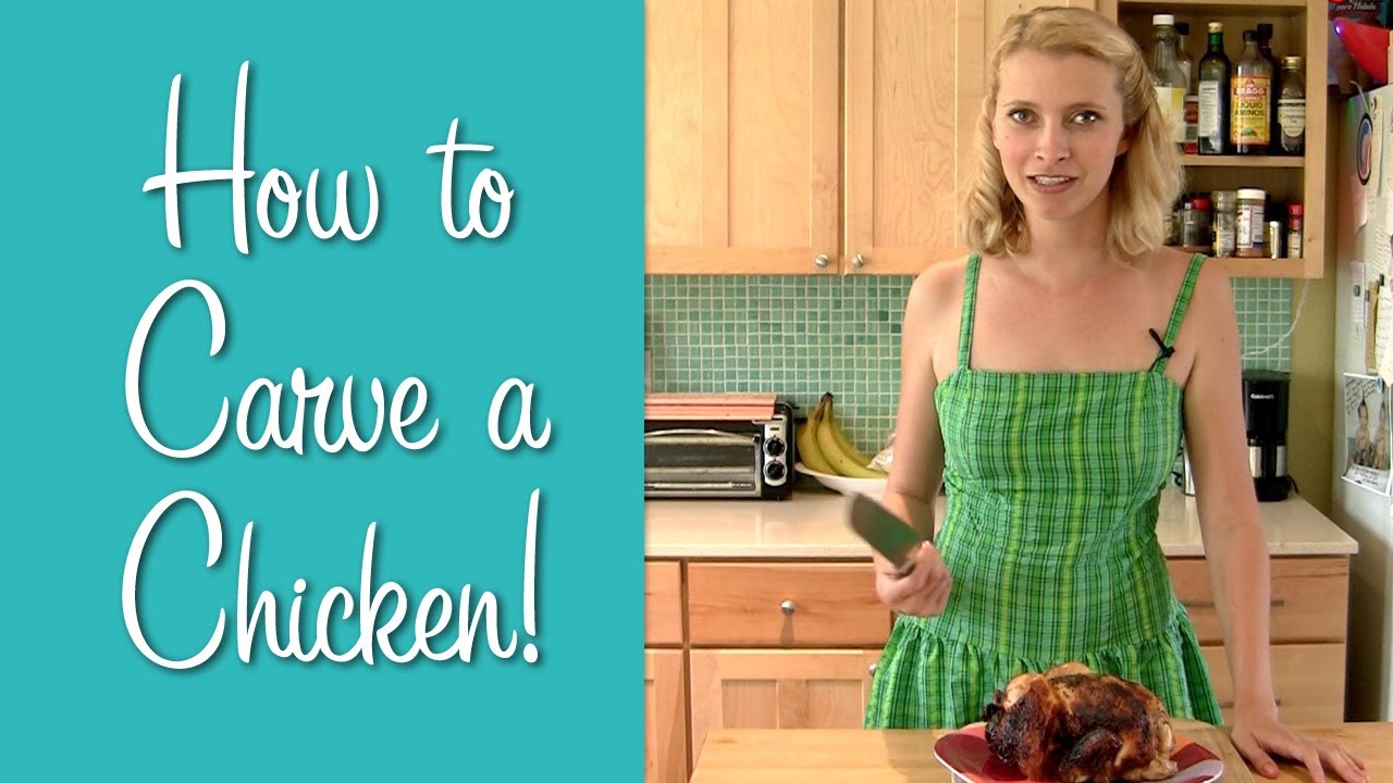 How To Carve a Chicken | Hilah Cooking | Learn To Cook
