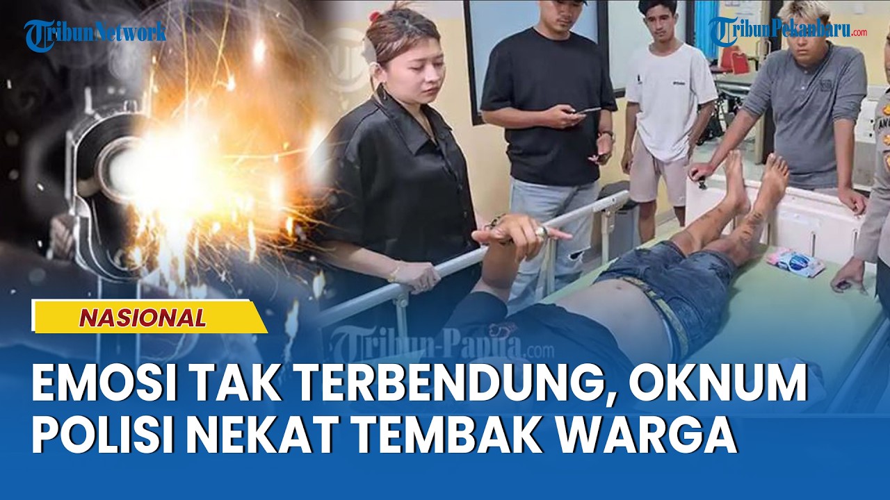 Brigpol LR Tembak Warga di Jayapura Karena Emosi, Kini Terancam Saksi Pemecatan