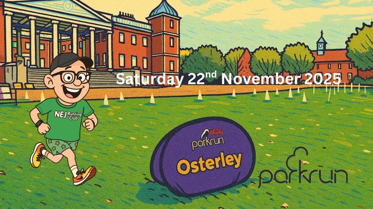Забег Osterley parkrun (мокро и ветрено) &ndash; 22 ноября 2025 г.