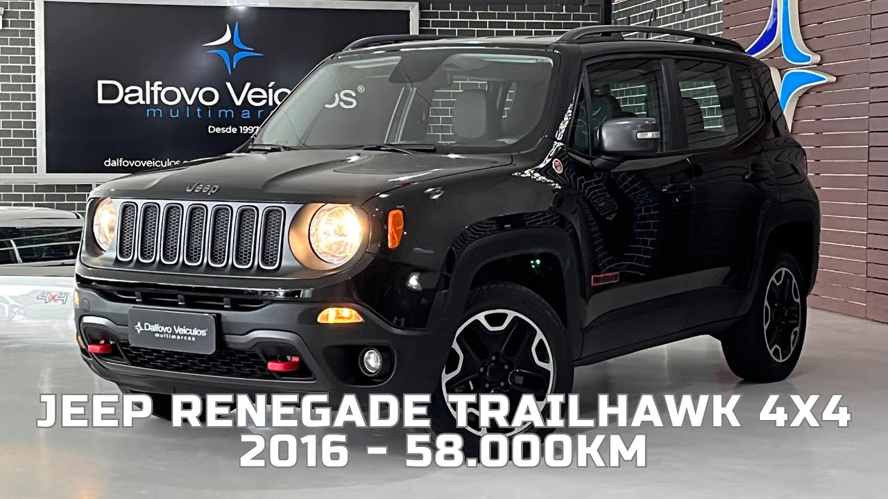 Apresenta&ccedil;&atilde;o - Jeep Renegade Trailhawk 4x4 Diesel - 2016