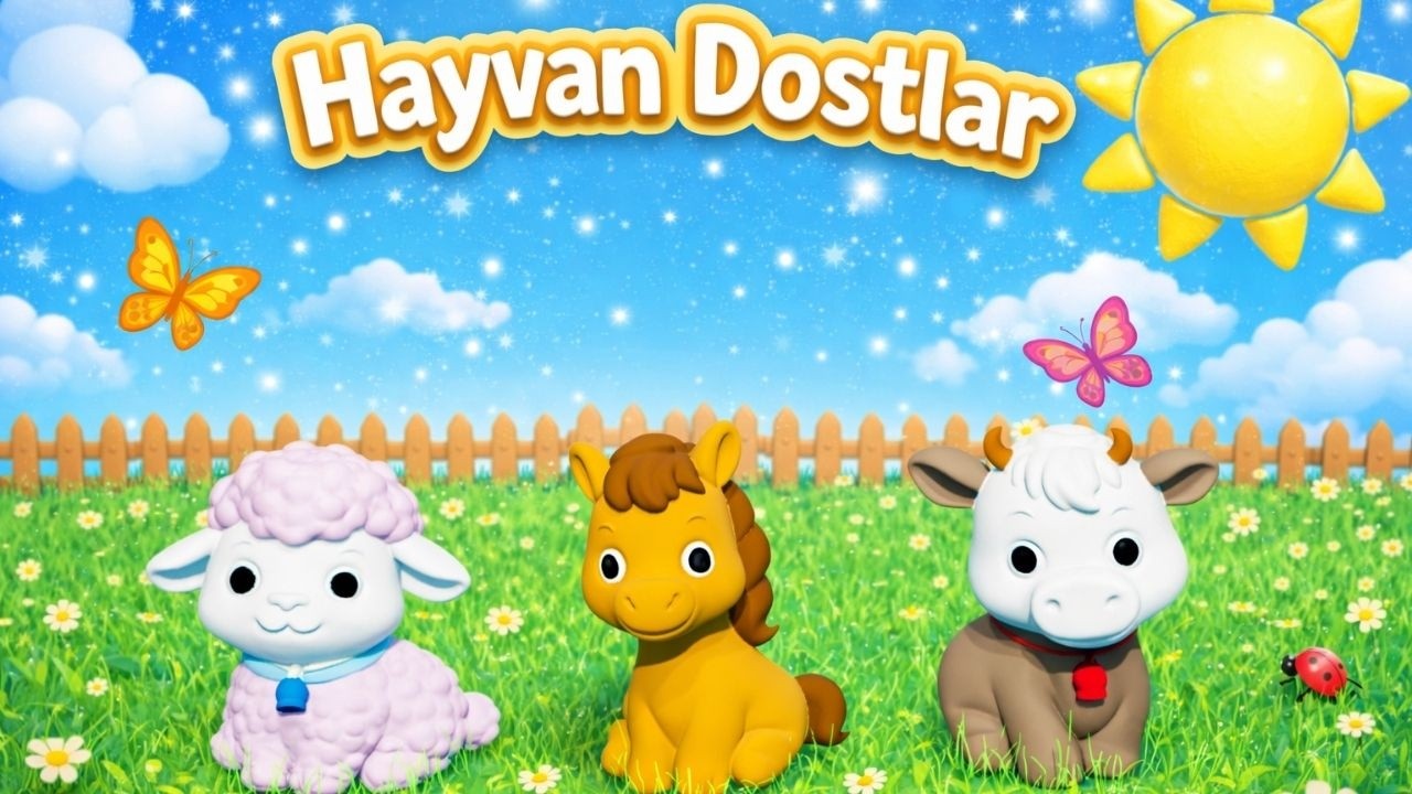 HAYVANLARI ÖĞRENİYORUM- İNEK, AT VE KOYUN