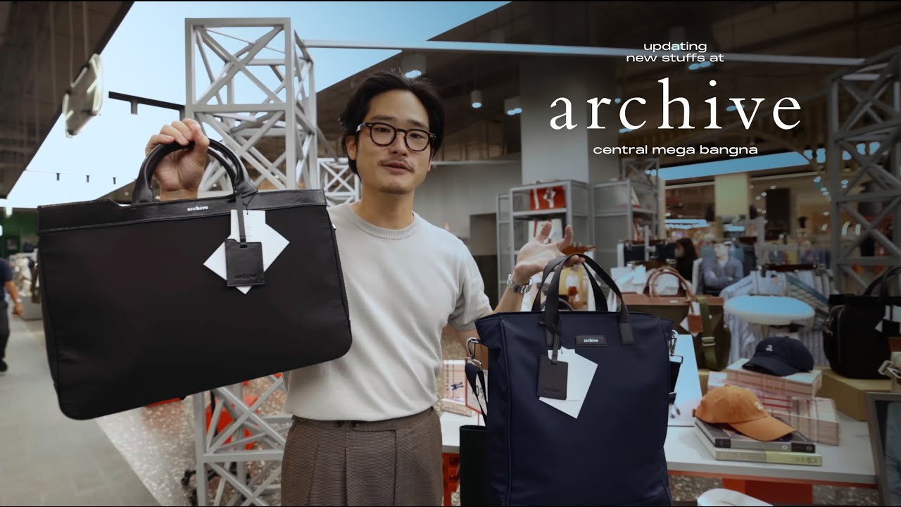 Menswear Shopping EP.36 พาไปช้อป Archive Pop-up store ใหม่ + อัปเดตกระเป๋าและเสื้อผ้า | TaninS