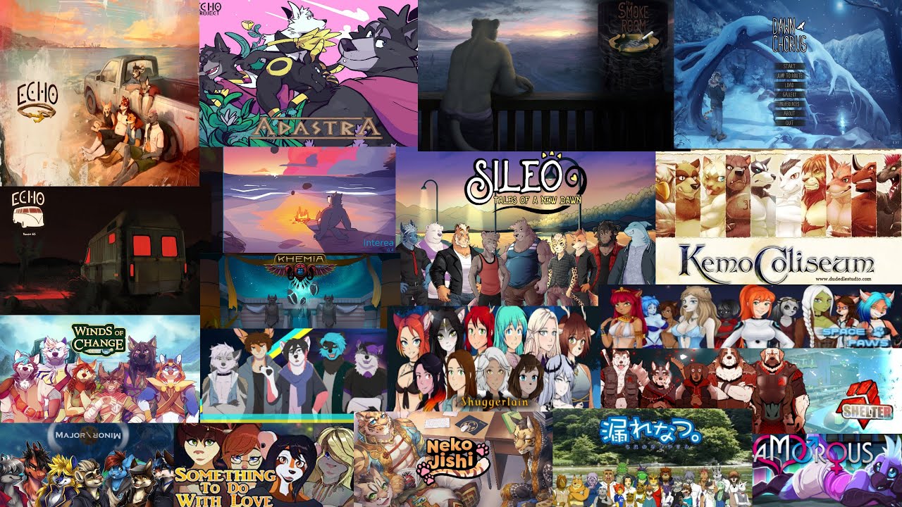 All Furry Visual Novels I Read/Reading