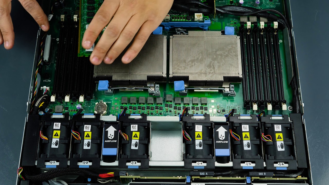 Руководство по установке памяти Dell Poweredge R610