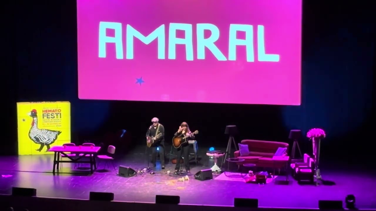 Amaral - El universo sobre mi . Hematofest 24