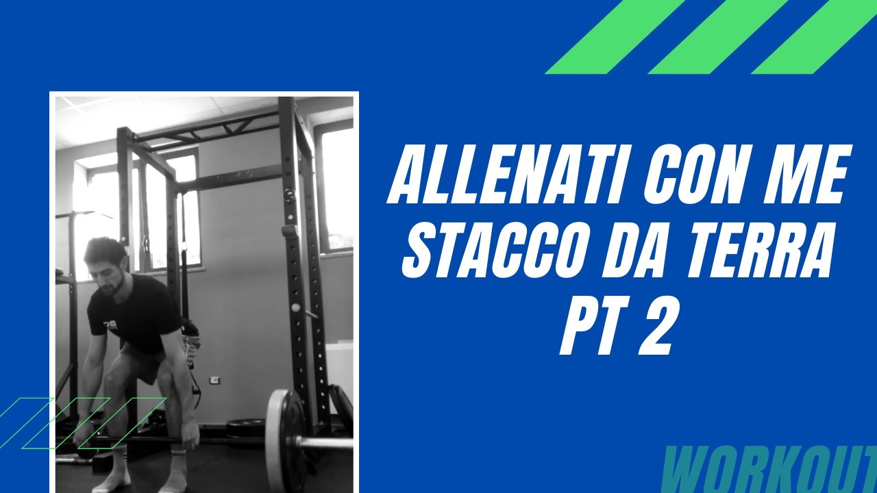 ALLENATI CON ME STACCO DA TERRA | Dottor Michele Di Sarli Biologo Nutrizionista & Personal Trainer