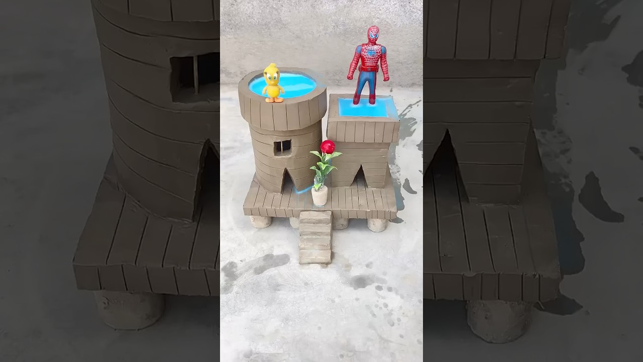 making beautiful mini house 🏠#shorts #video #viral