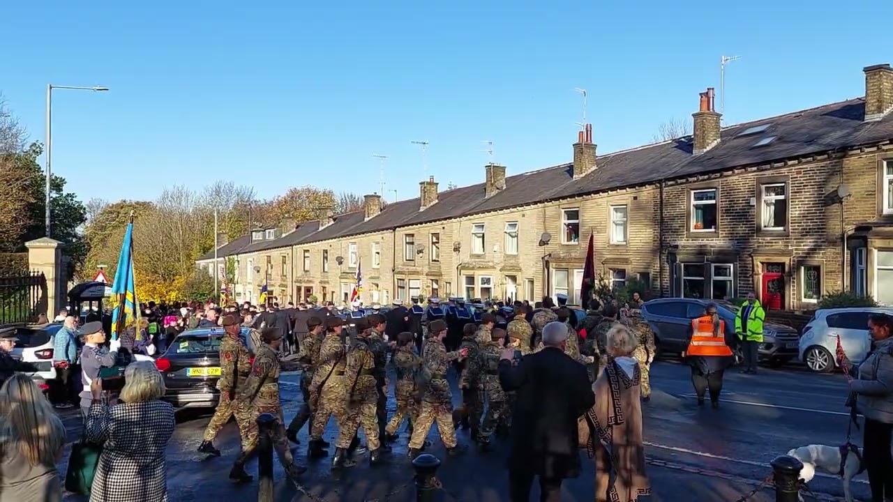 Accrington Remembrance Sunday 1th November 2022