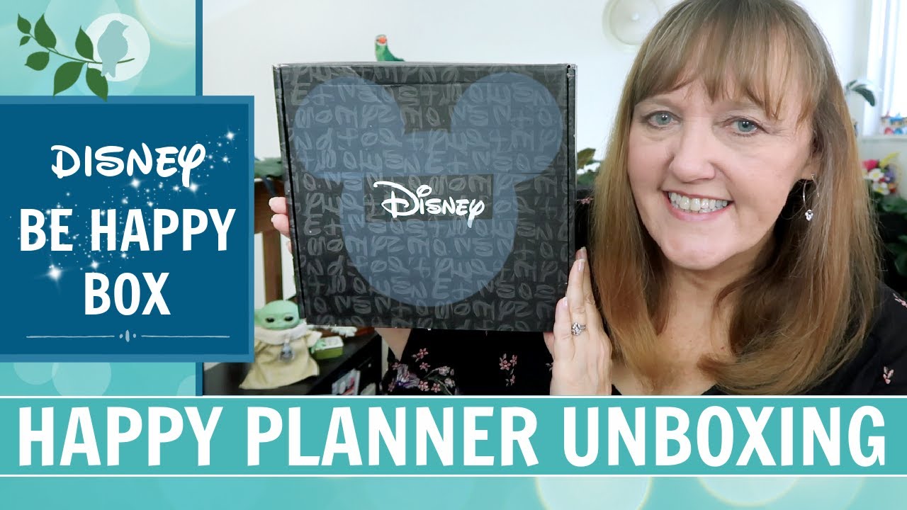 Disney Be Happy Box Unboxing | Happy Planner