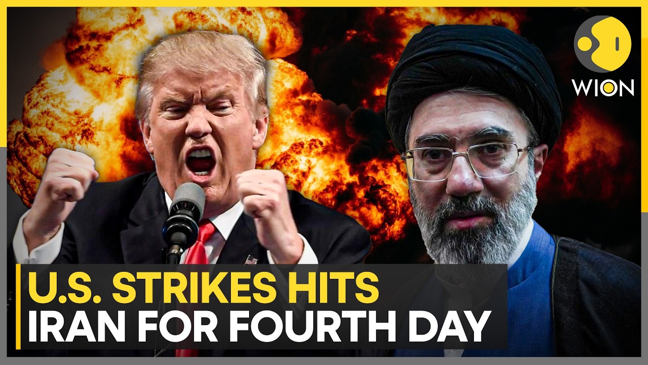Trump Warns Iran Of Bigger Strikes As US Launches Fourth Day Of Air Attacks | Middle East War Update