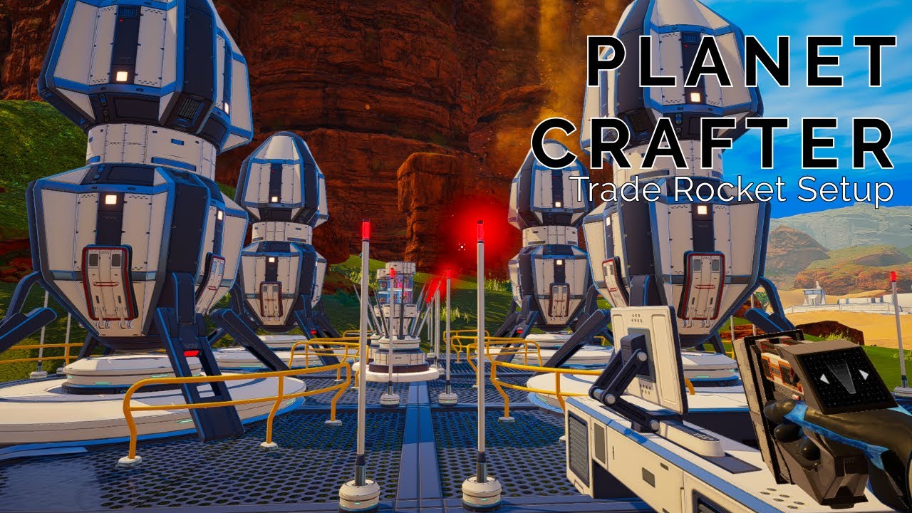 Planet Crafter Ep.8 | Trading Rockets & Bacteria Farms for Terra Tokens 🚀🦠
