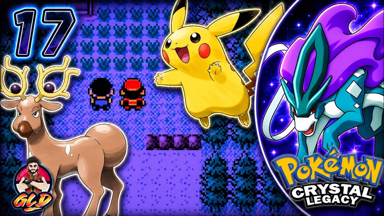 Прохождение Pokemon Crystal Legacy, часть 17: Покемон-задания и Маршрут 37!