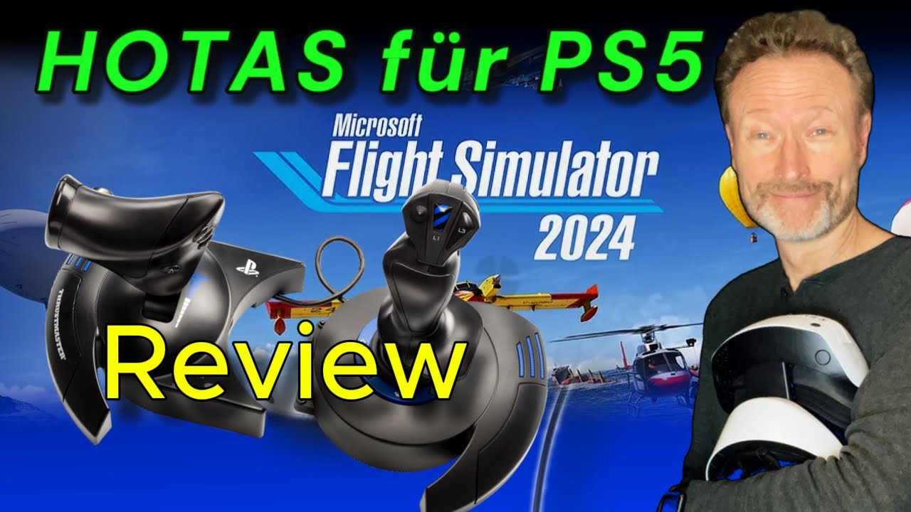 Welchen HOTAS an der PS5 ? : Review : Thrustmaster T.Flight HOTAS 4 : deutsch