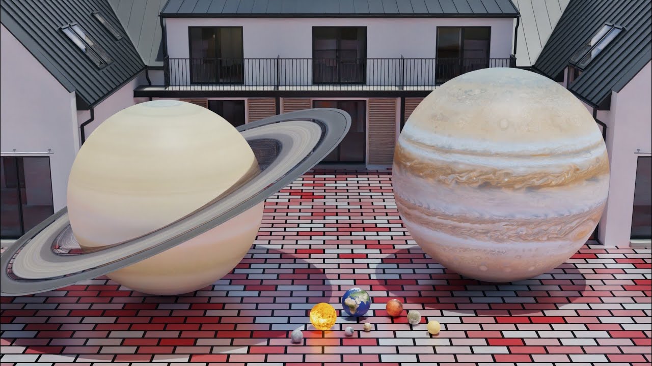 Got Balls Reimagined -- Solar System Size Comparison
