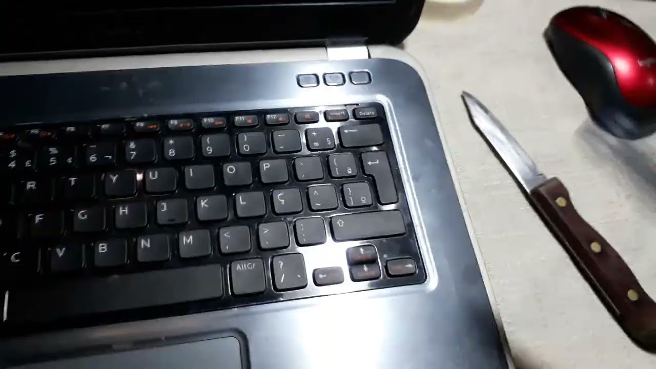 Como trocar teclado do notebook  Dell inspiron 14z5423  Dell 14z 5423 facil
