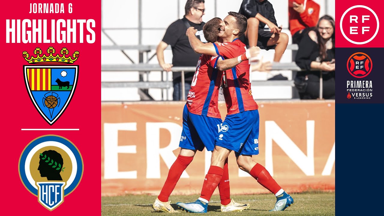 Resumen #PrimeraFederaci&oacute;n | CD Teruel 2-1 H&eacute;rcules CF | Jornada 6 | Temporada 2025/26