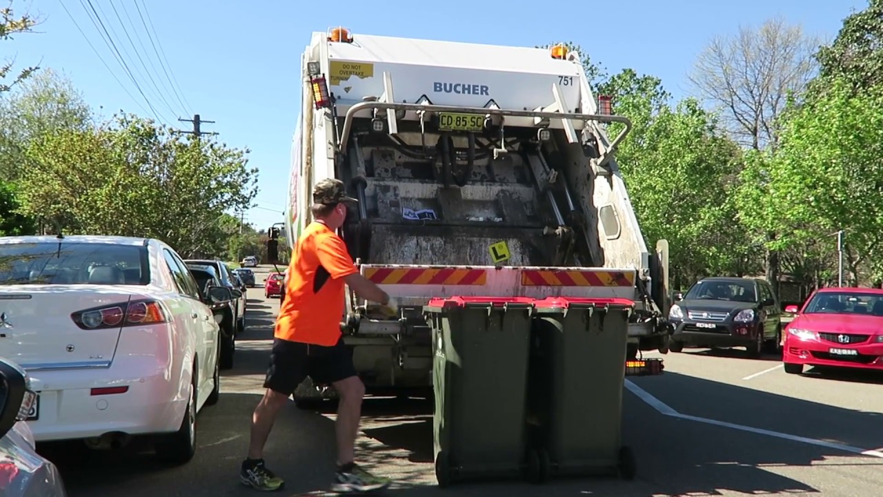 Ryde Units Garbage and Recycle