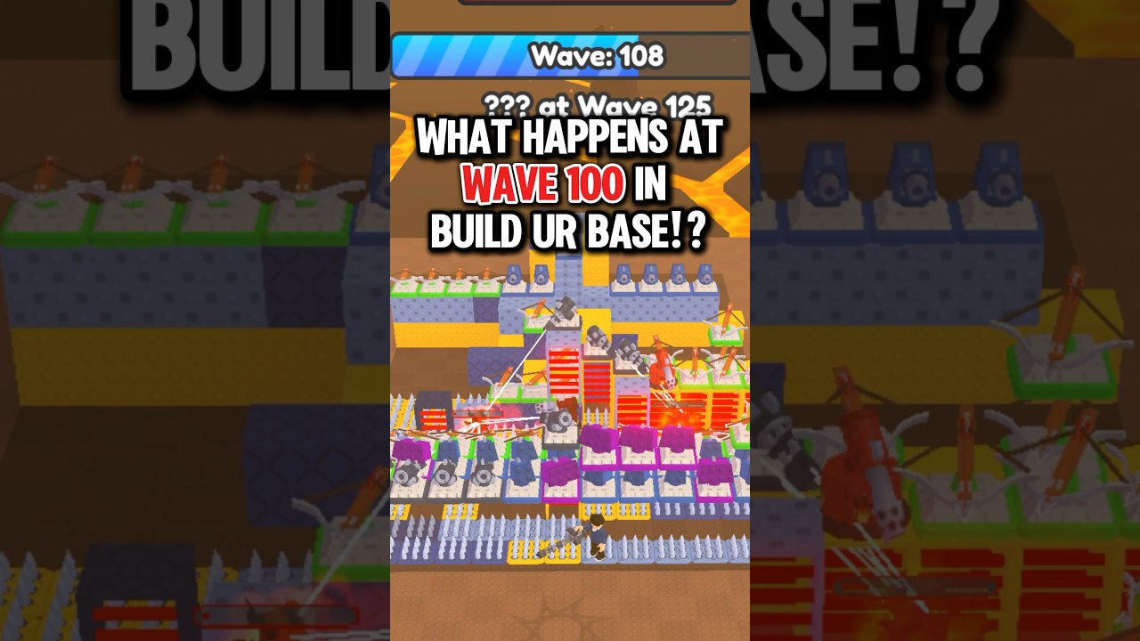 Что происходит на WAVE 100 в Roblox? Построй свою базу!? #roblox