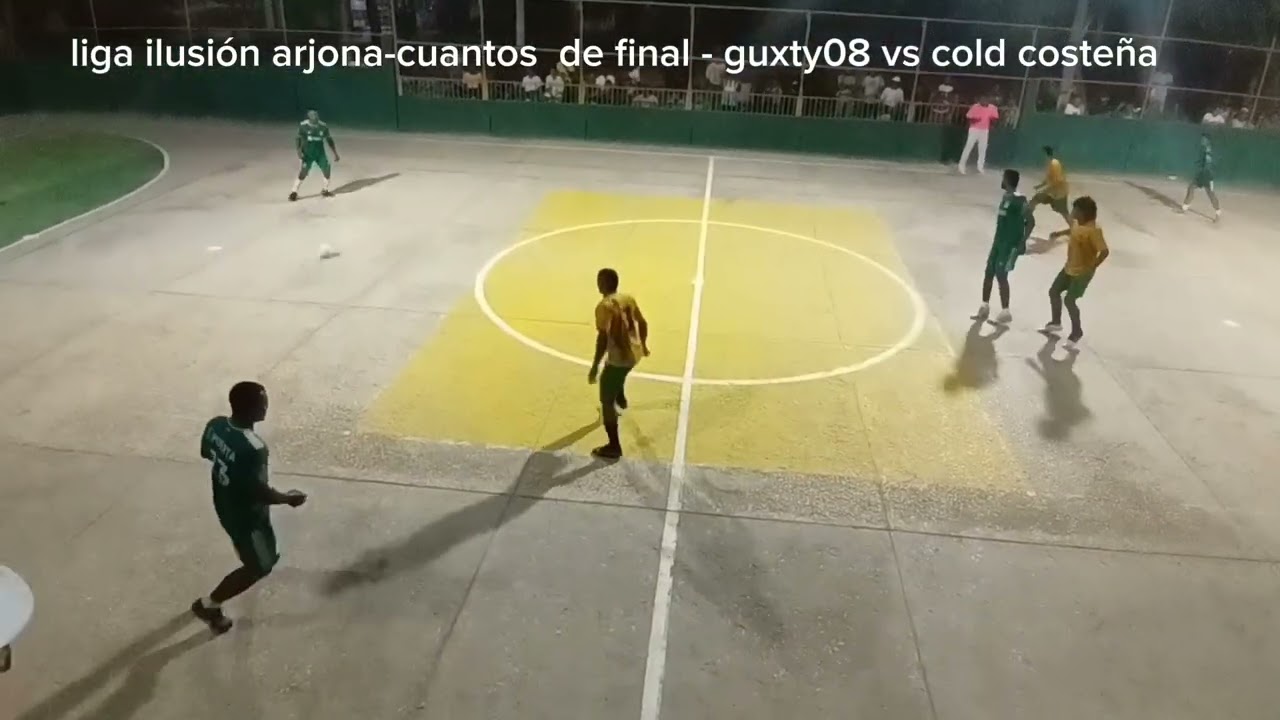 Primera parte guxty08 vs cold costeña,  4 de finales liga ilusión arjona 