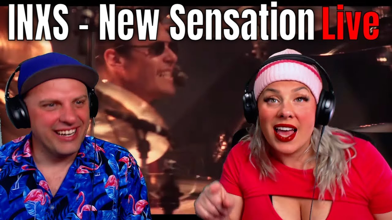 INXS - New Sensation (Official Live Video) Live From Wembley Stadium 1991 | Wolf Hunterz REACTION