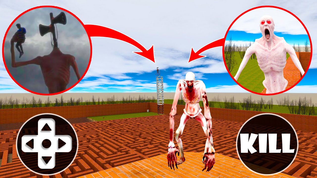 EPIC BATTLE!SCP-096 vs Siren Head – EPIC Garry’s Mod Battle!