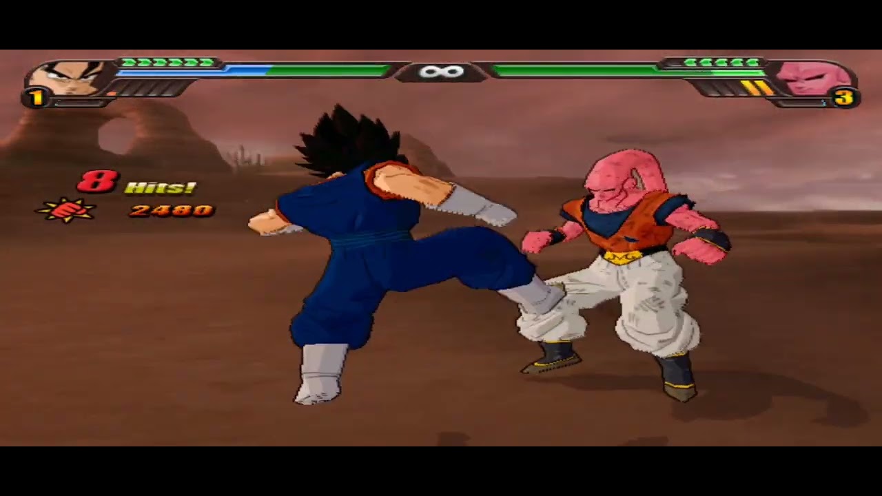 Vegito Destroys Final Majin Buu 🔥| Dragon Ball Z Budokai Tenkaichi 3 | Majin Buu Saga 